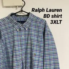 値下げ‼️Ralph Lauren チェックシャツ 3XLT