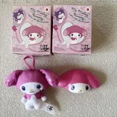 【新品✨】マクドナルド マイメロディ ぬいぐるみ マスコット ヘアコーム&ケース