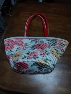 フェイラー花柄トートバッグ 大きめ