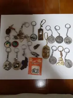 観光地モチーフ キーホルダーセット 19個