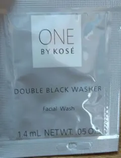 ワンバイコーセーDOUBLE BLACK WASHER サンプル 2回分×19