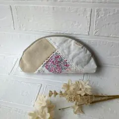 Handmade✡ うす型ポーチ　リバティ✧