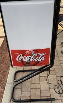 コカコーラ電飾看板店舗什器看板電飾スタンド屋外用飲食店