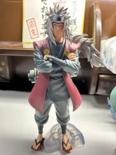 一番くじ　　A賞 自来也 MASTERLISE& C賞 綱手 フィギュア