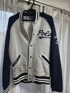 Polo Ralph Lauren スタジャン グレー/ネイビー