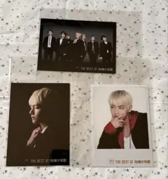 BTS THE BEST OF 防弾少年団 会場予約特典フォトカード 3枚セット