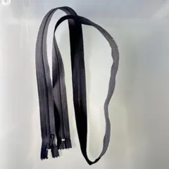 黒　長ファスナー 117cm 未使用品 裁縫材料