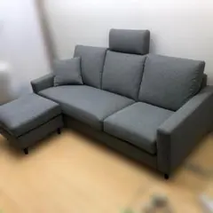 ニトリ 3人掛け ターコイズブルー カウチソファ センターテーブルセット ニトリ 3人掛け ターコイズブルー カウチソファ センターテーブル