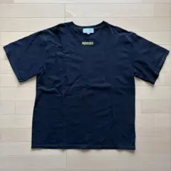 美品 MIRROR9 ミラーナイン Tシャツ 刺繍 ブラック M