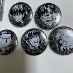 銀魂 シルバーソウル 缶バッジコレクション 近藤勲 エリザベス 坂田銀 