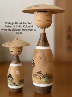 By Masami Kato加藤正美 作 親子こけし11,5cm/15cm - メルカリ