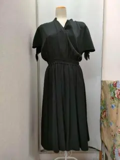 オフオン　ブラック　ワンピース