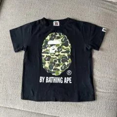 美品⭐️BAPE KIDS Tシャツ ブラック ピンクカモ - メルカリ