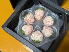 長野県産〉白いちご 約600g ☆クール便送料込☆ - メルカリ