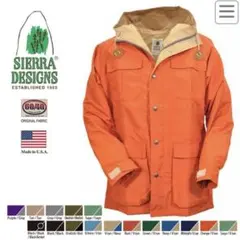 SIERRA DESIGNS マウンテンパーカー USA製60/40 Sサイズ