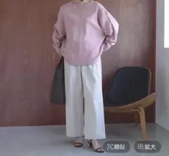 グローバルワーク　毛玉になりにくいドルマン　short