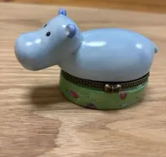 レア Villeroy&Boch ビレロイ＆ボッホ 水色かばさん 小物入れ 希少 