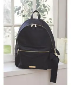 【メゾンドフルール】撥水加工リボンラウンドリュック