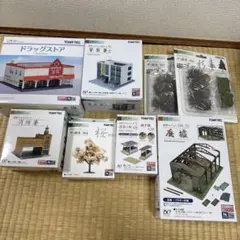 TOMYTEC ジオコレ Nゲージ 建物・情景パーツ まとめ売り