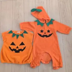 ハロウィン　パンプキン　コスプレ　80 90