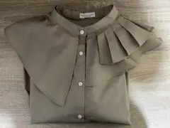 アースミュージック&エコロジー　2way シャツ　アシンメトリー