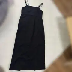 ナチュラルクチュール　ワンピース　黒　オールシーズン　フリーサイズ