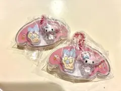 サンリオ 食玩 マイメロ ピンク [2個セット]パッケージチャーム