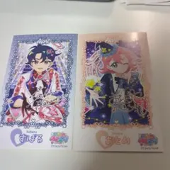 ひみつのアイプリ ブロマイド風ステッカー おとめ すばる シール