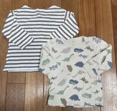 【サイズ90】長袖Tシャツ 2点セット