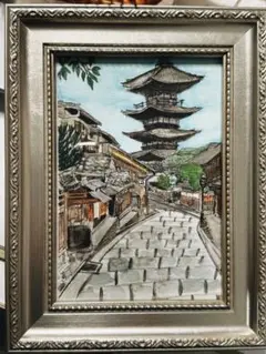 松本城　水彩画　額装 松本城 水彩画 額装 - メルカリ