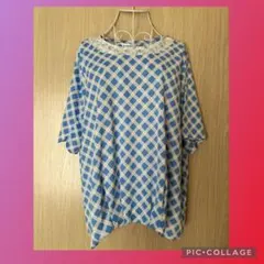 【新品タグ付】fleur by mint breeze レース襟付半袖カットソー