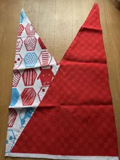 【新品】もへじ手拭いエコバッグ　丑