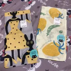 新品☆マタノアツコハンカチ2枚セット