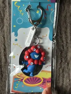 大阪関西万博 ミャクミャク 立体パーツPVCキーホルダー チャーム付き 走る