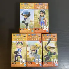 ワンピース ワールドコレクタブルフィギュア ハチノス 全5種セット