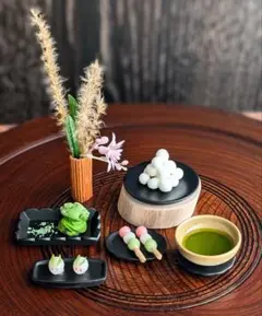 ミニチュア「お月見和スイーツセット」おまとめ割あります＊