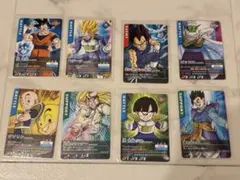 ドラゴンボールデータカードダス　コカコーラオリジナルイラスト8種