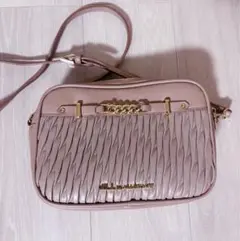【JILL by JILLSTUART】 パフィーポシェット ピンクベージュ