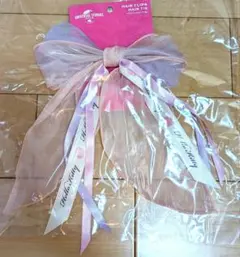 新品　USJ Hello Kitty メッシュリボン ヘアアクセ ハローキティ