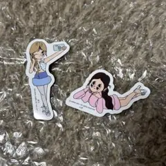 NiziU エスターバニー ステッカー　2点