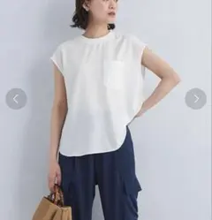 ユナイテッドアローズ】【2回着用クリーニング済】タック パフスリーブ 