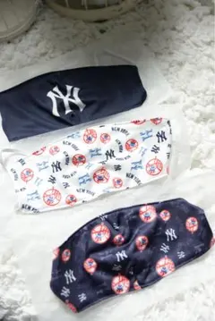 値下げーMLB/ヤンキース・マスク（3枚セット）のサムネイル