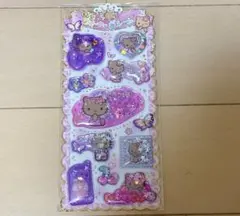 キティ　サンリオ　日焼け　キラキラウォーターinシール　ウォーターシール