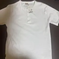AVIREX ヘンリーネック Tシャツ ホワイト Lサイズ
