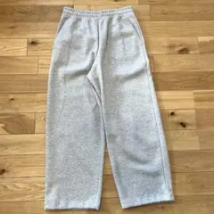 【ユニクロC】UNIQLO C Mサイズ スウェットワイドパンツ　グレー