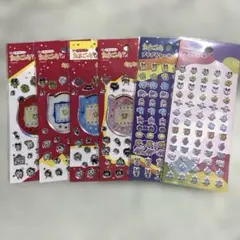 たまごっち キラキラシール2 × 4種　プチプチシール2種　計6枚おまとめ