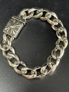 y*a様 CHROME HEARTS ID シルバーブレスレット - メルカリ