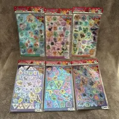 ポケットモンスター　キラっとシール2　キラキラシール　6種コンプリート