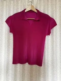 PLEATS PLEASE ISSEY MIYAKE 半袖シャツ ピンクのサムネイル
