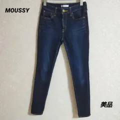 マウジー WF Rebirth embroidery スキニージーンズ MVS